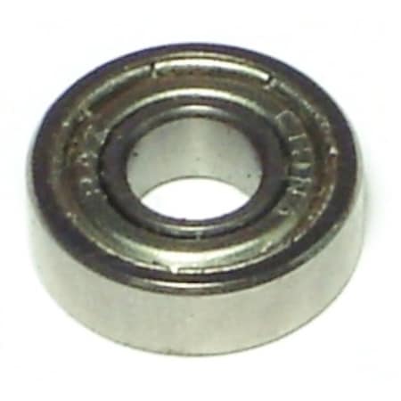 Midwest Fastener 1/4" x 5/8" x 0.1960" Precision Bearings 2PK 66646
